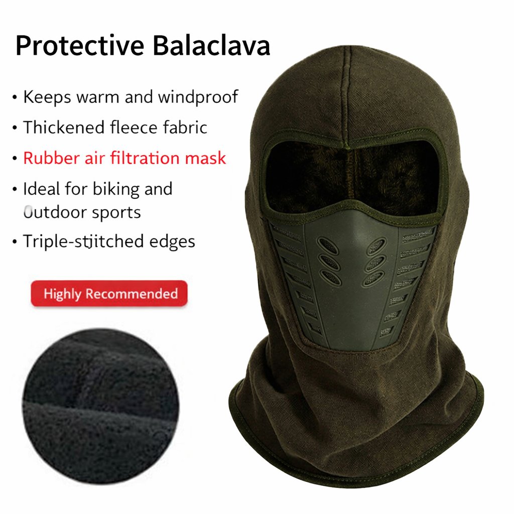 ❄️ Fog-Free Winter Sport Balaclava – Stay Warm, Dry, and Protected in the Cold! 🏂