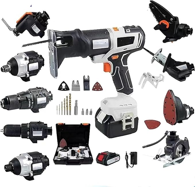 High-Performance Power Drill Set