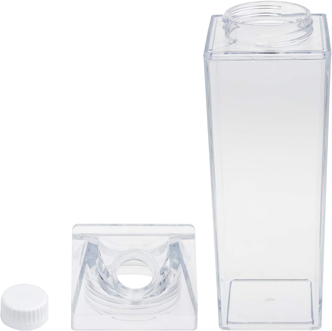 Clear Milk Carton Reusable Juice🥛