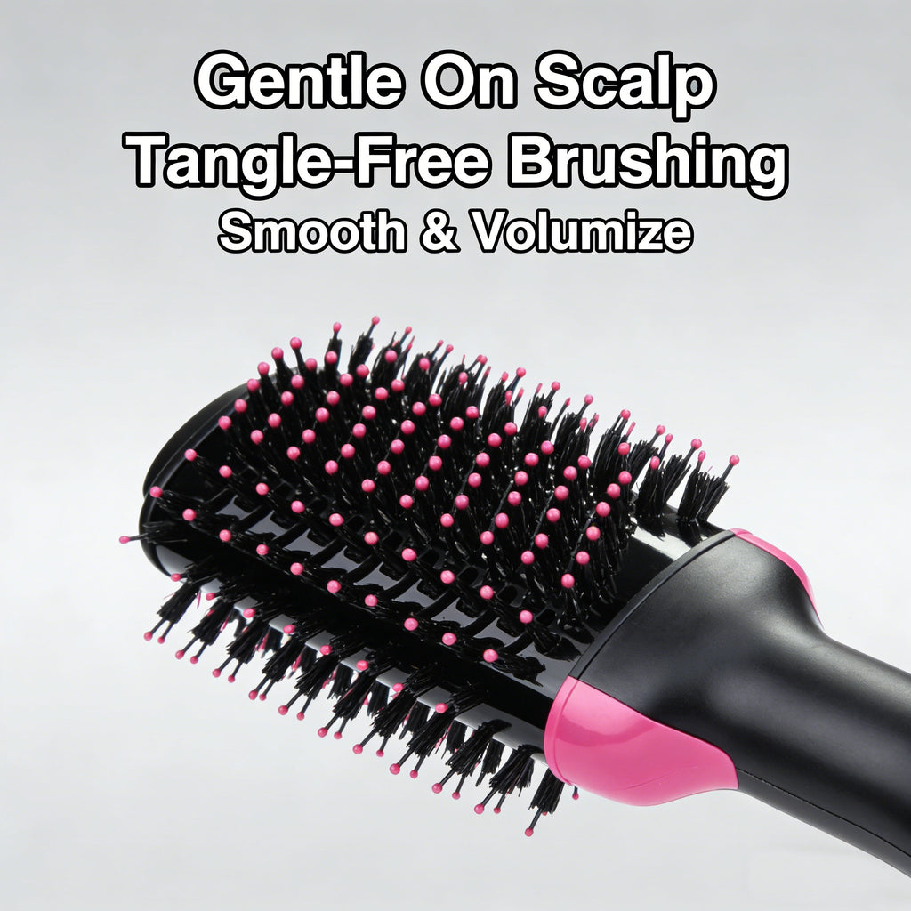 One-Step Hair Styling Revolution – Dry, Straighten, Curl & Volumize in 5 Minutes Flat!