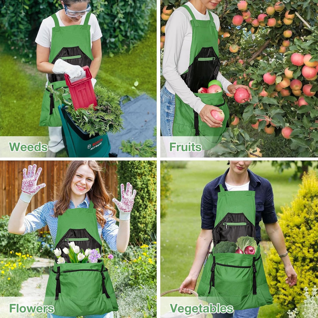 🌿 Heavy-Duty Gardening Apron – Hands-Free, Comfortable & Durable! 🌿New detachable weed puller head