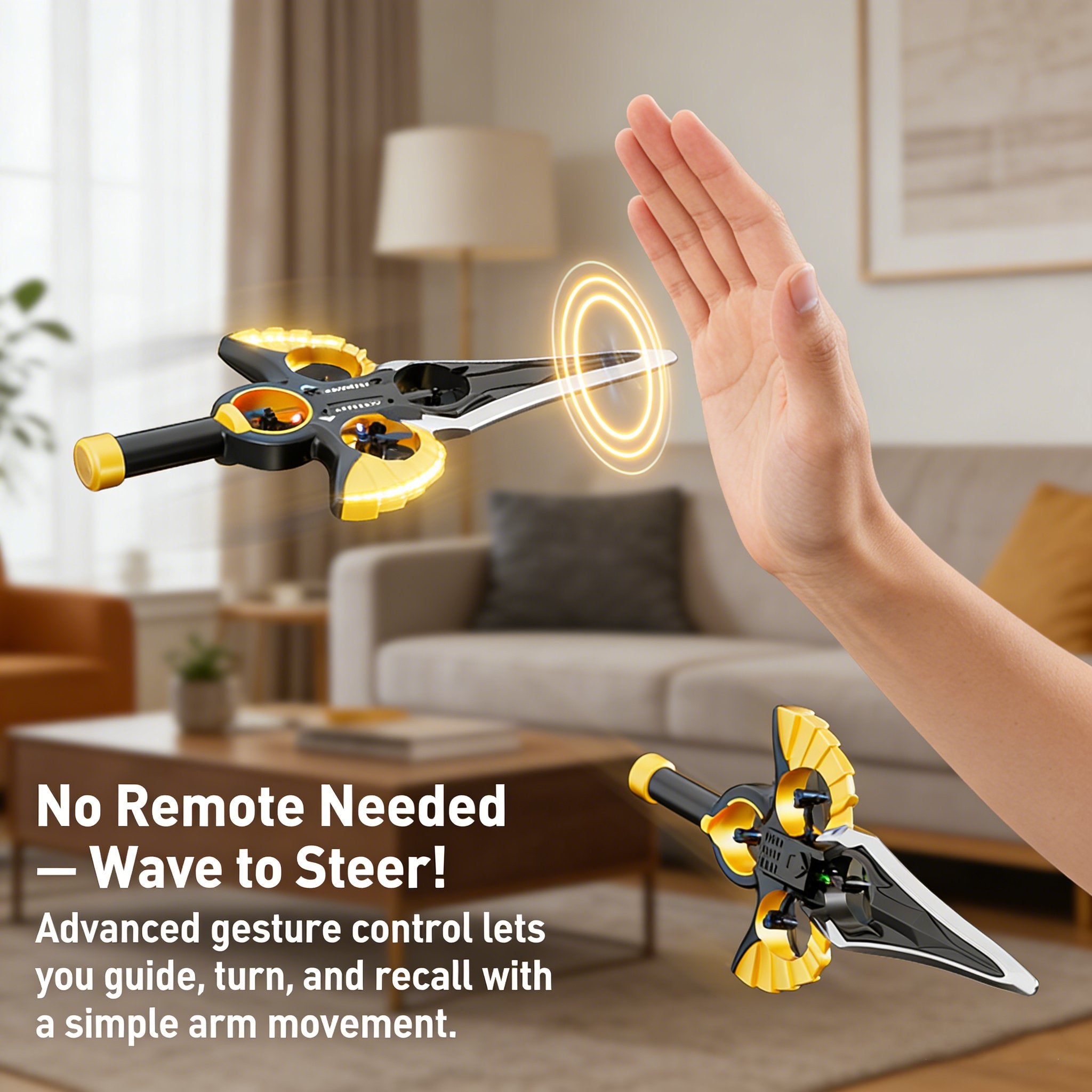 Experience the Thrill of Flight with the Gesture-Controlled Remote Control Flying Sword ✨✈️