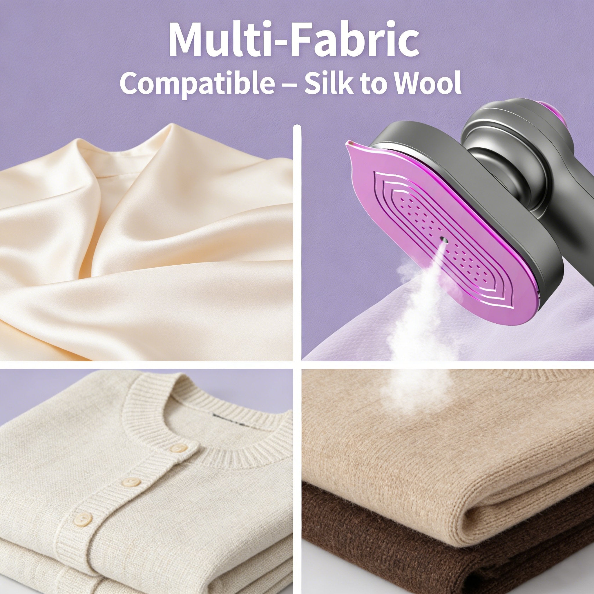 ✨ Mini Steam Iron – Smooth Clothes in Minutes, Anywhere