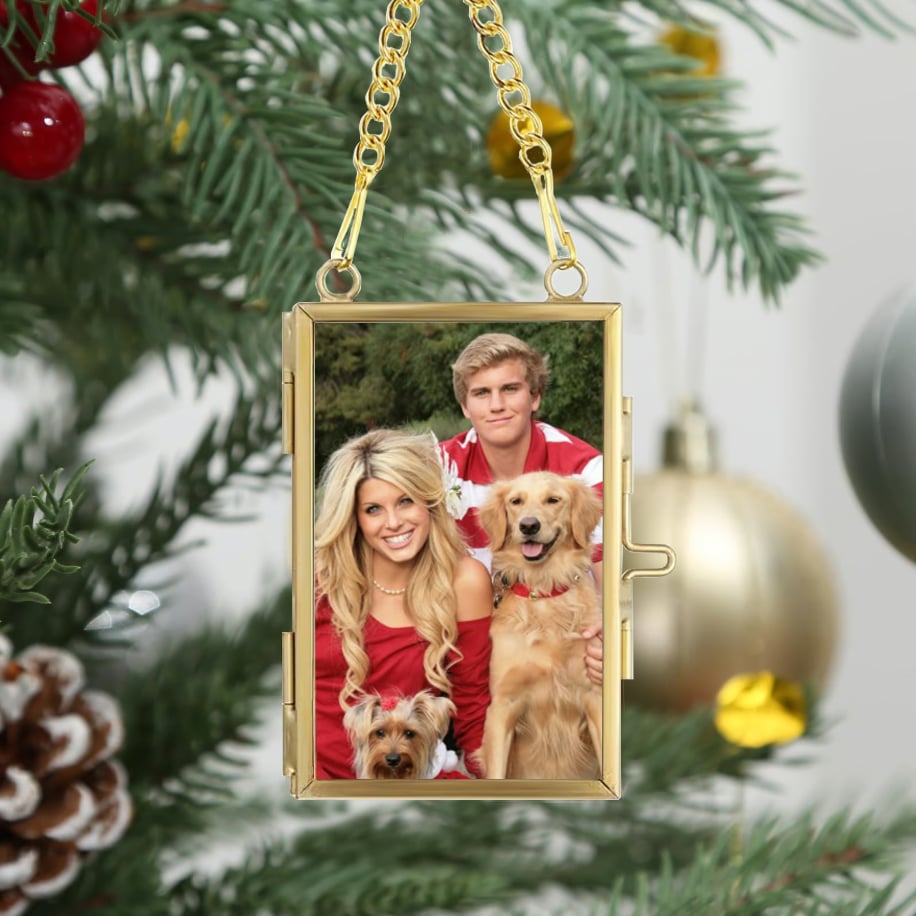 Set of 4 Glass Photo Wall Hanging Art Frames