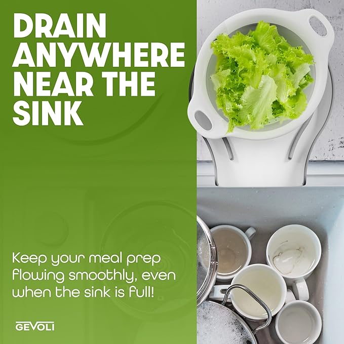 Collapsible Colanders Set