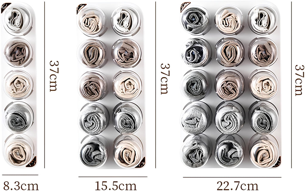 Underwear and socks storage