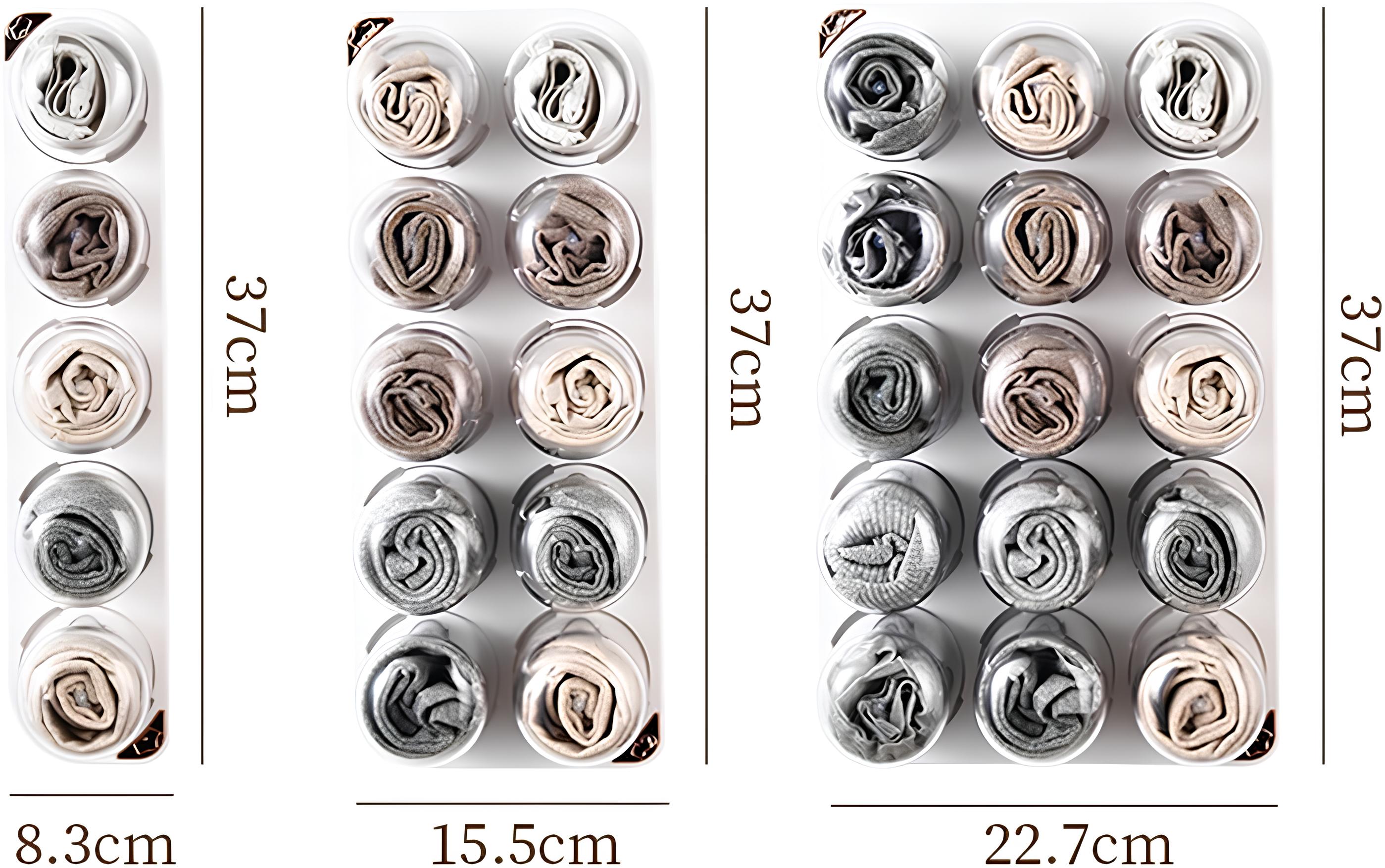 Underwear and socks storage