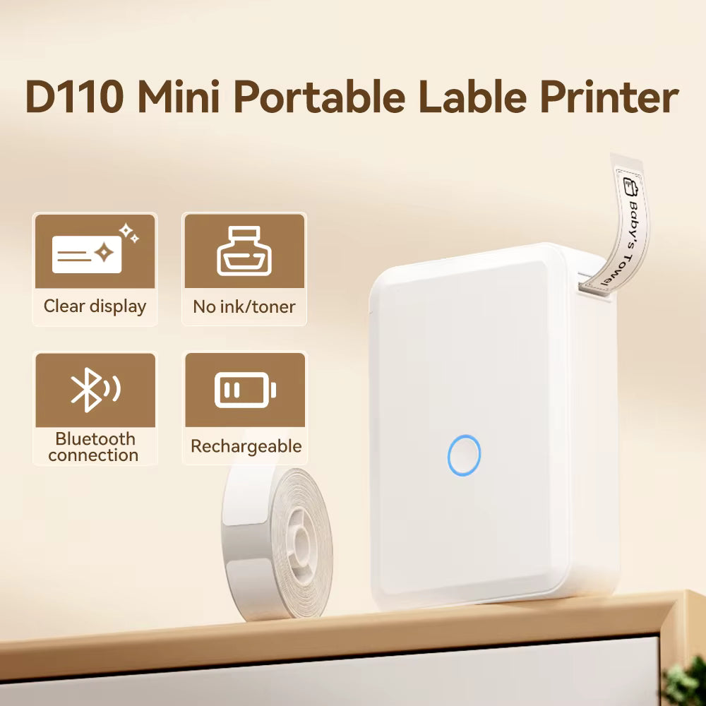 Portable Inkless Label Printe