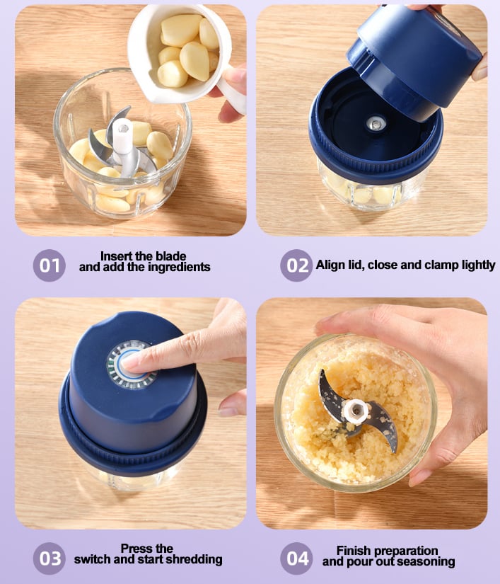 Electric mini chopper