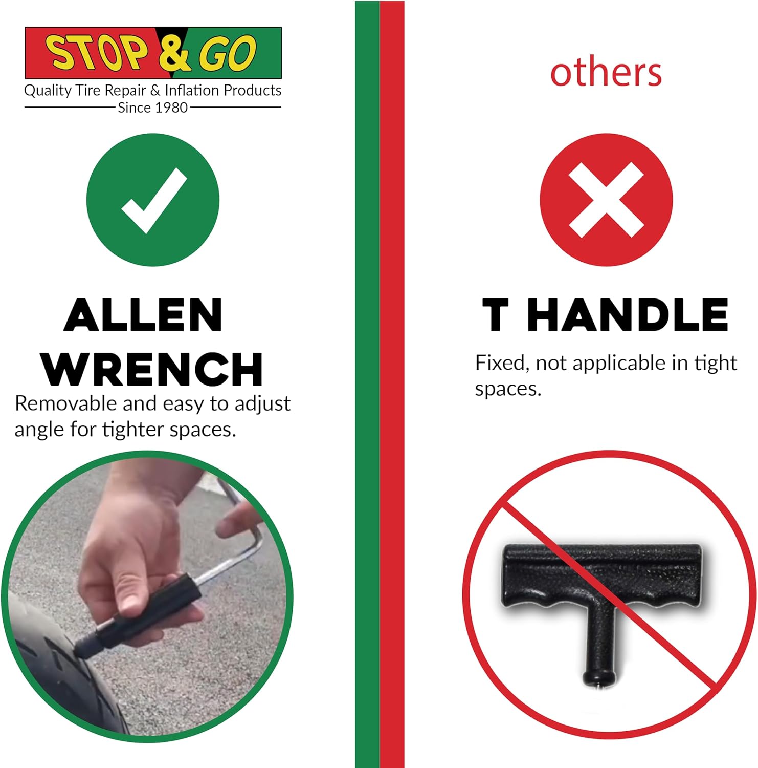 Motorcycle & Car Tire Repair Tool Set