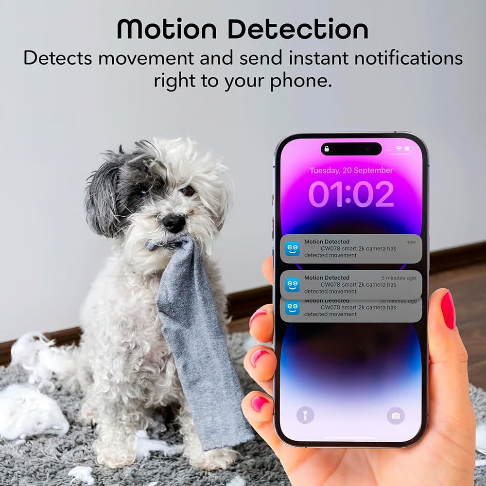 Smart Wi-Fi Indoor Security Camera