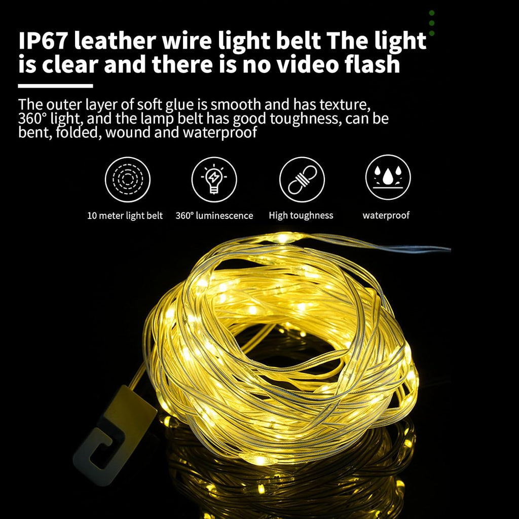 Outdoor Waterproof Portable Stowable String Light