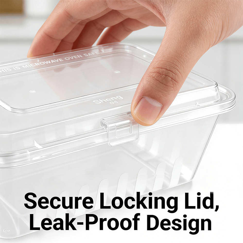 Large Disposable Food Prep Con