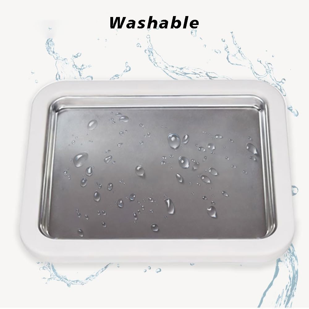 🍦 Ice Cream Roller Tray with Scrapers – The Ultimate DIY Dessert Maker!