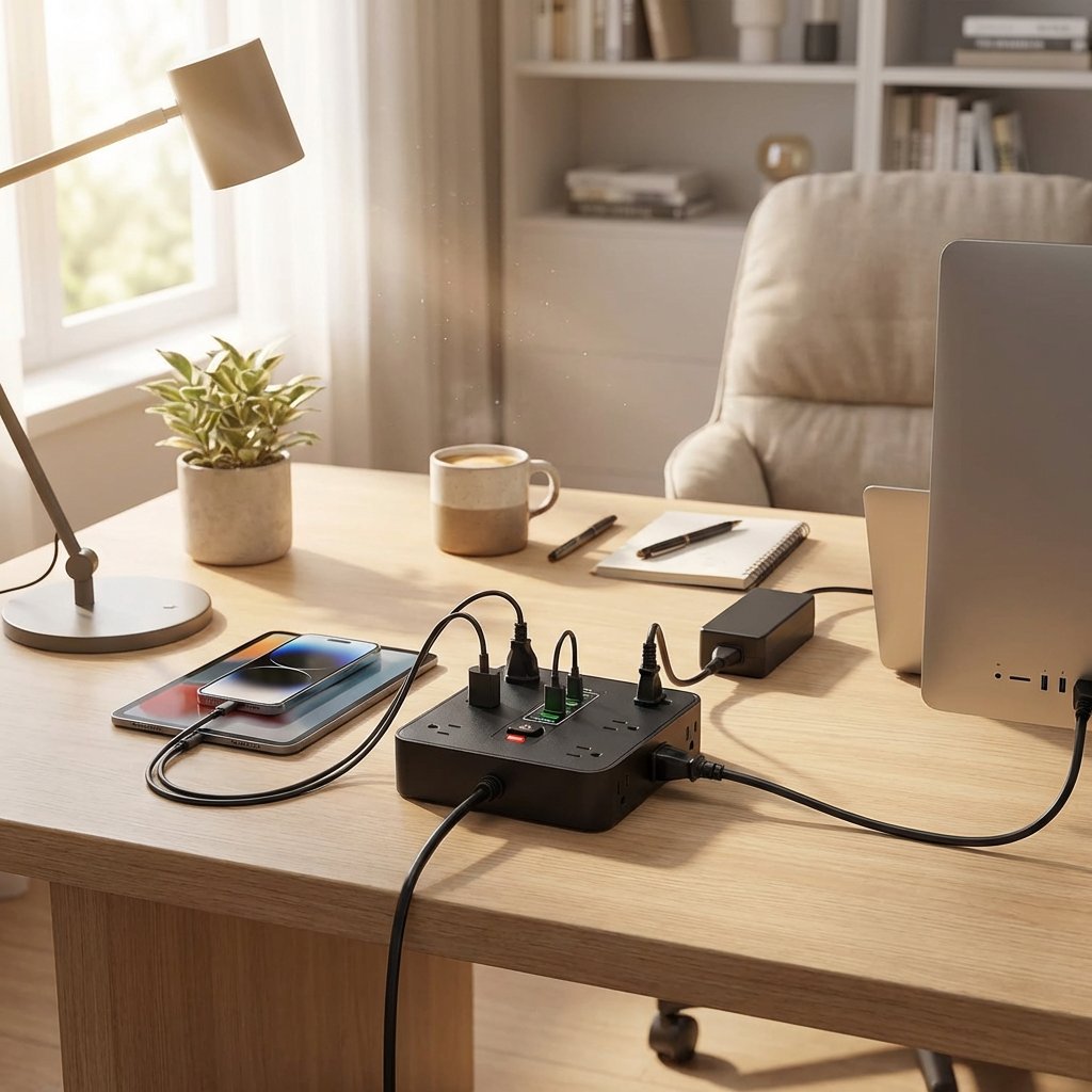 16-in-1 Power Strip Surge Protector