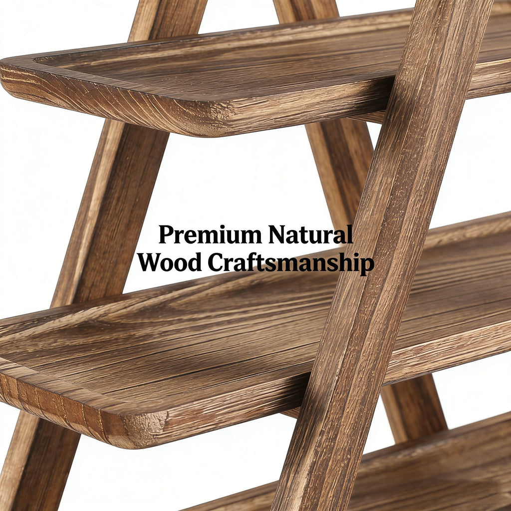 🍰 3-Tier Wooden Serving Tray Set for Parties & Entertaining