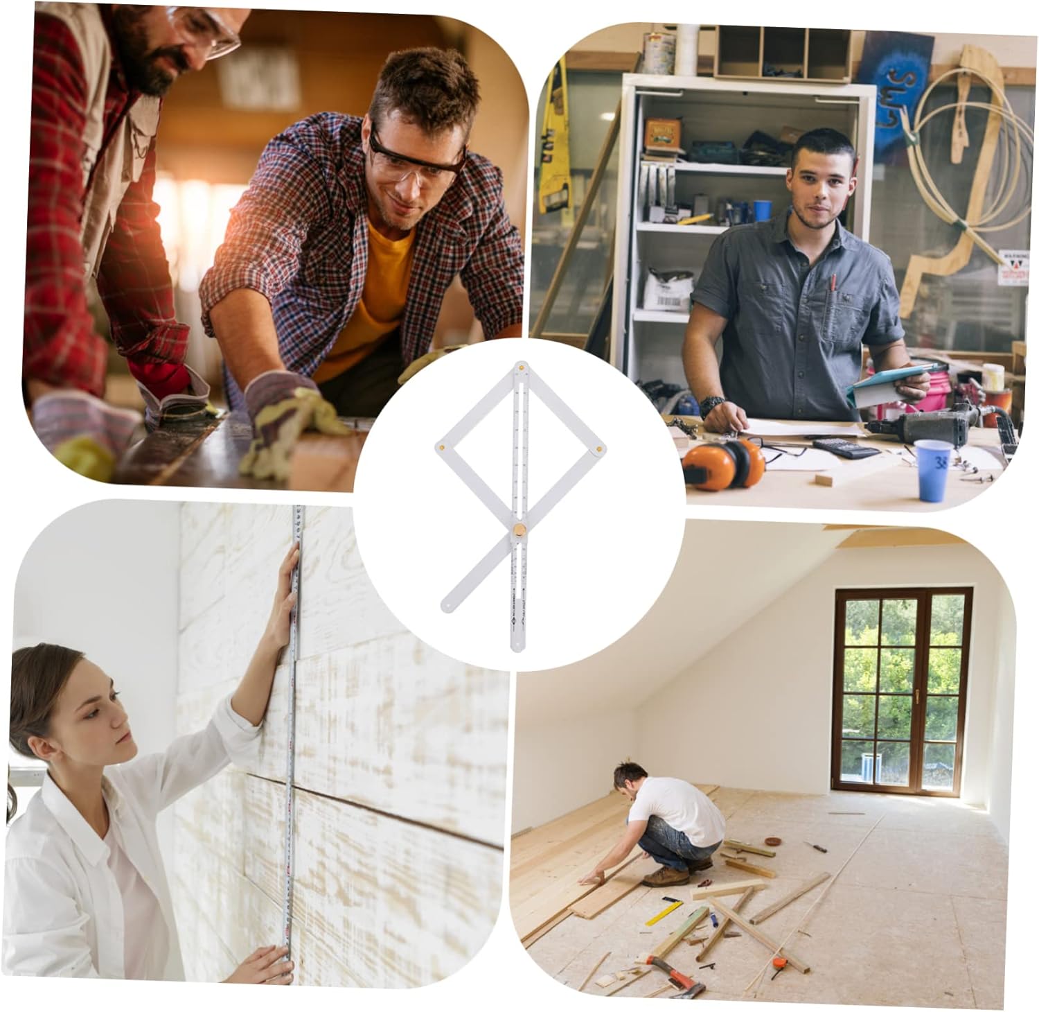 Precision Multi-Angle Measuring Ruler