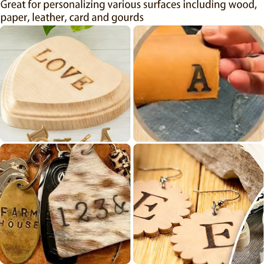 Burning Branding Iron Set  🔥