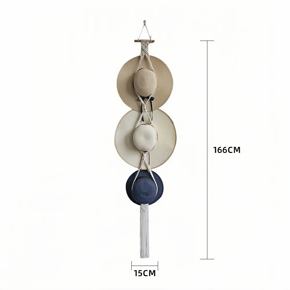 Multinivel Hat Decoration Set with Tassels