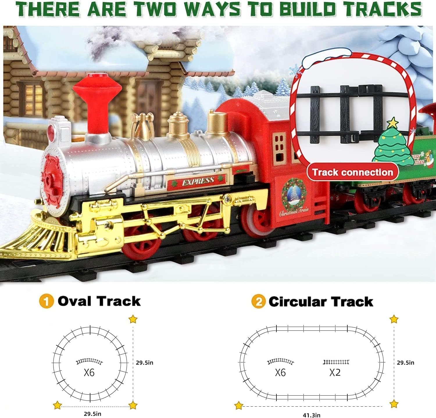 Train Set for Christmas Tree
