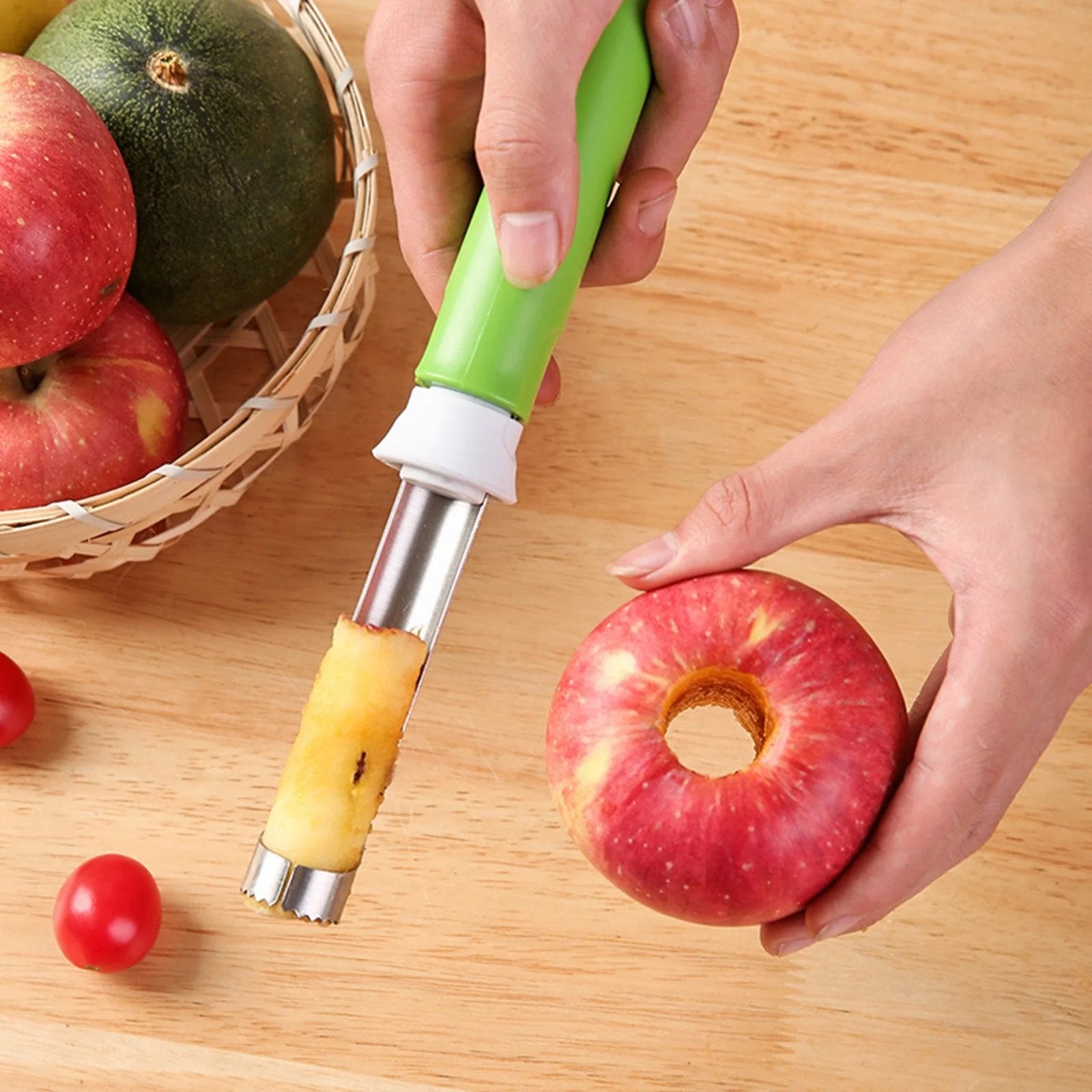 Explore the Ultimate Kitchen Efficiency with Our 2-in-1 Telescopic Fruit and Vegetable Peeler and Corer