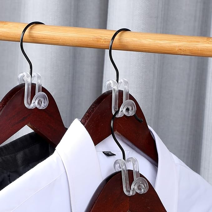 Space-Saving Hanger Extender Hooks – Perfect Closet Organizers