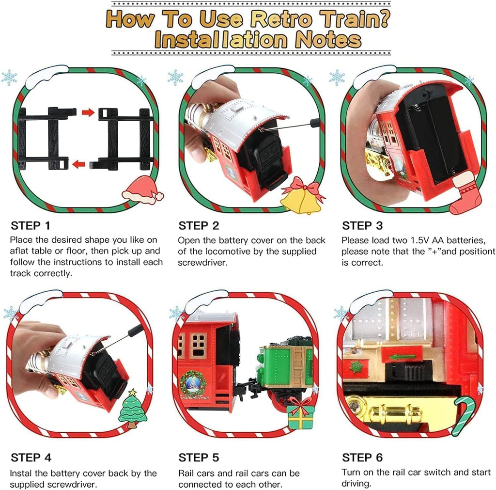 Train Set for Christmas Tree