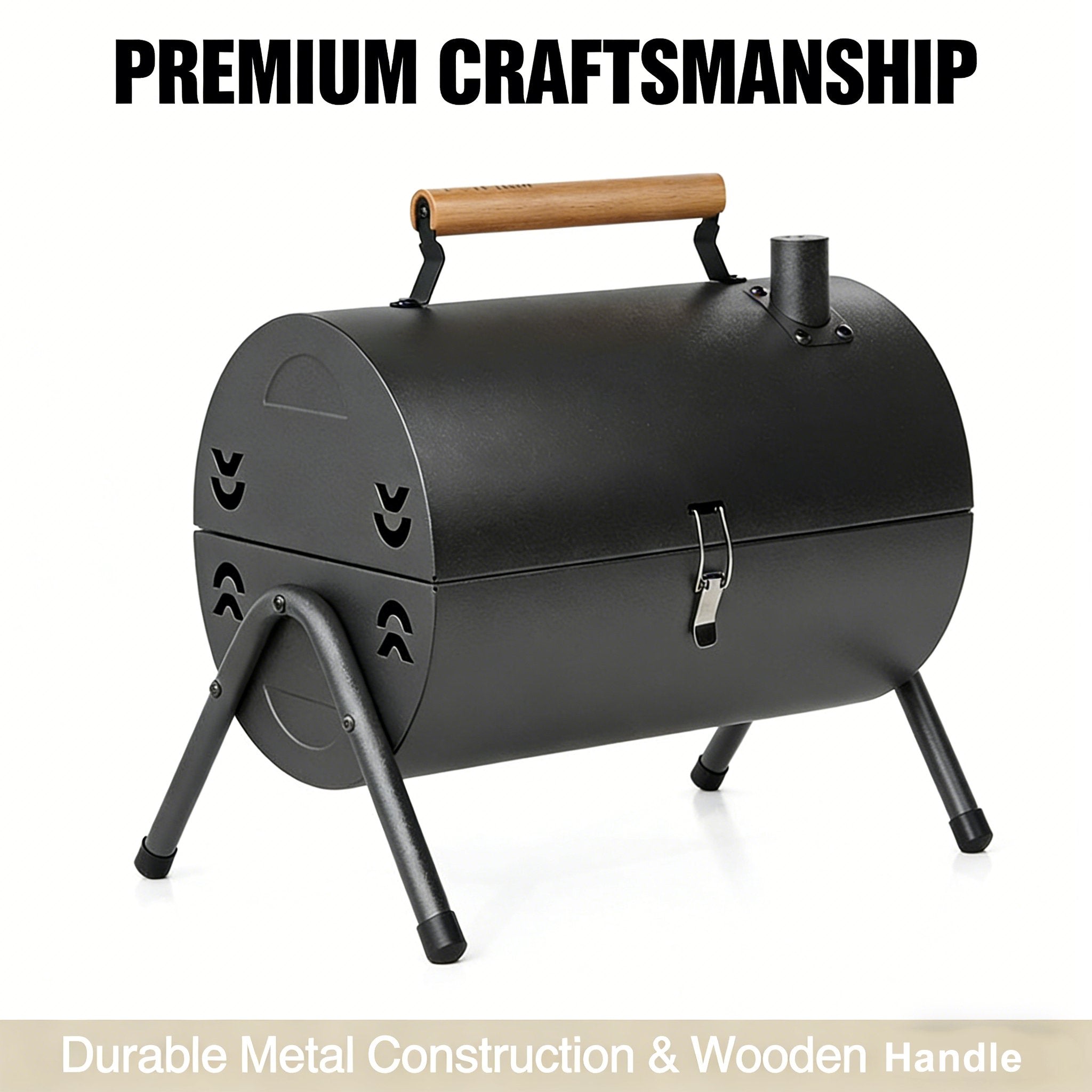 Portable Double-Sided Charcoal Grill – Compact, Sturdy, and Perfect for Grilling & Camping 🍖🔥