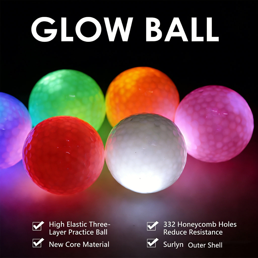 🌟 Glow in the Dark LED Golf Balls
