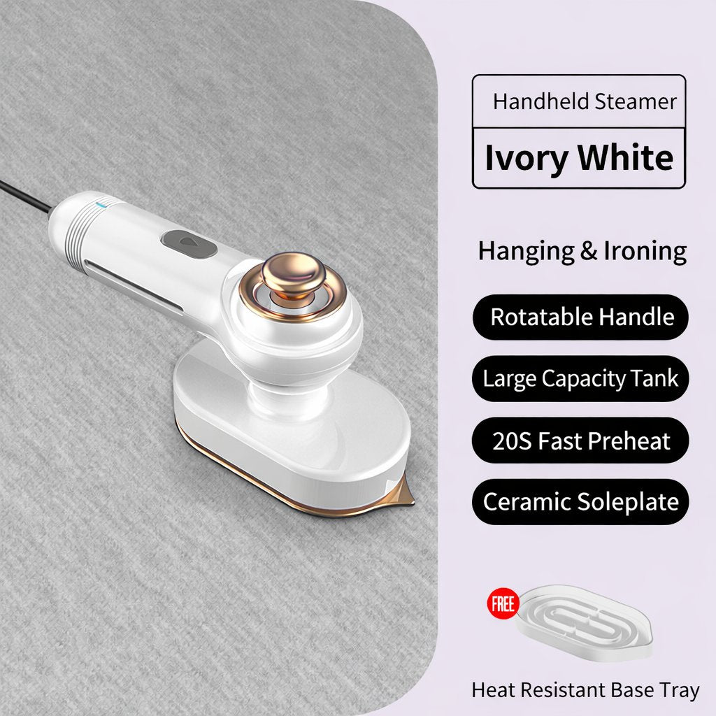 ✨ Mini Steam Iron – Smooth Clothes in Minutes, Anywhere