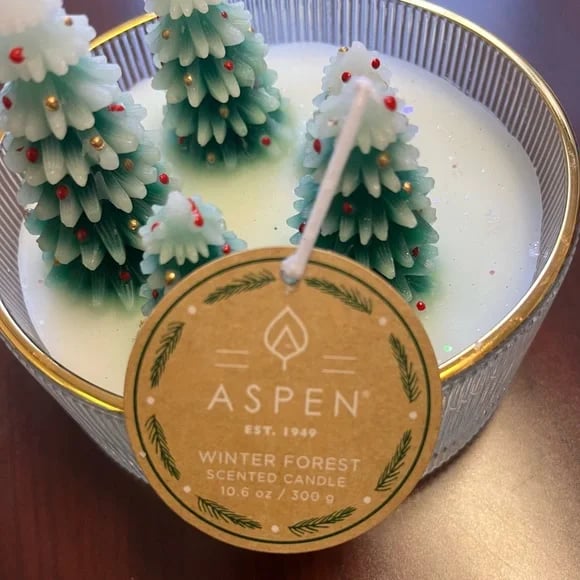 🎄Aspen Winter Forest Christmas Tree Scented Candle