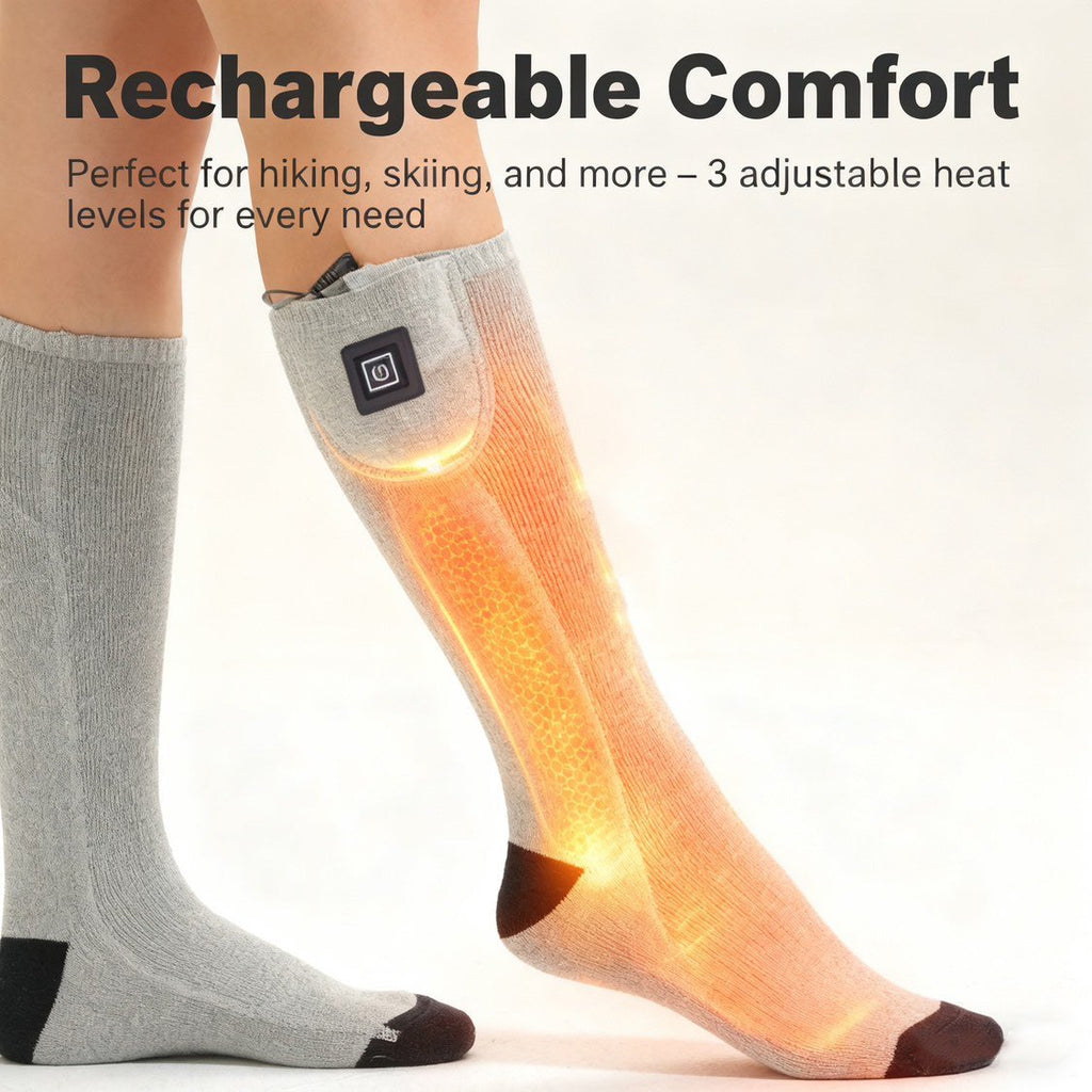 ❄️ Heated Socks Rechargeable Electric Foot Warmer