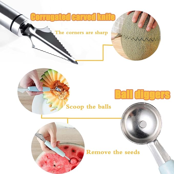 Ultimate Fruit & Vegetable Carving and Slicing Set