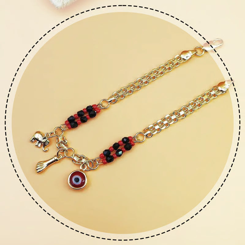Devil's Eye Elephant Bracelet