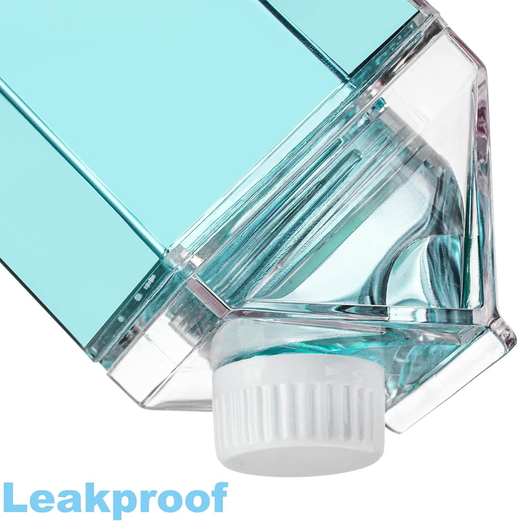 Clear Milk Carton Reusable Juice🥛