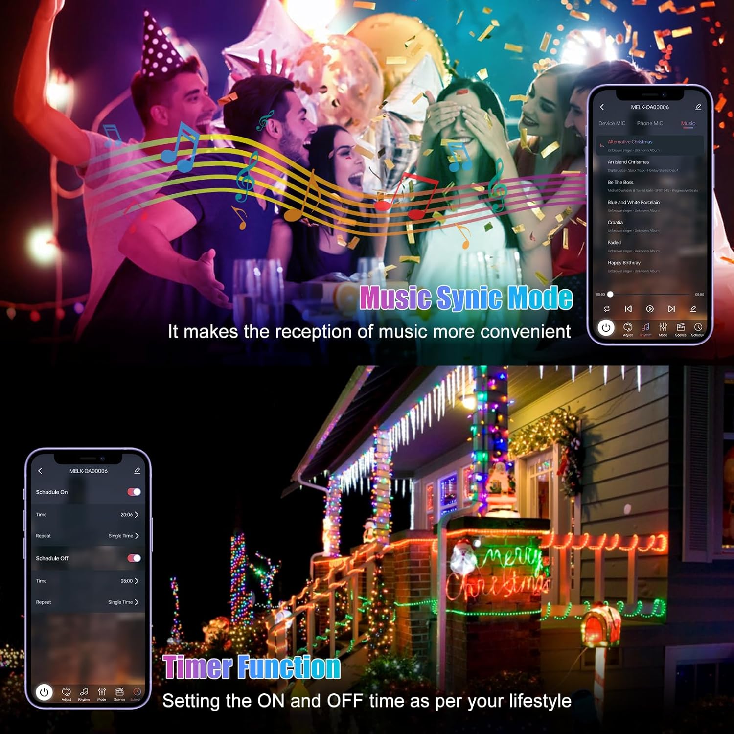 Smart String Lights  [APP & Remote Control]