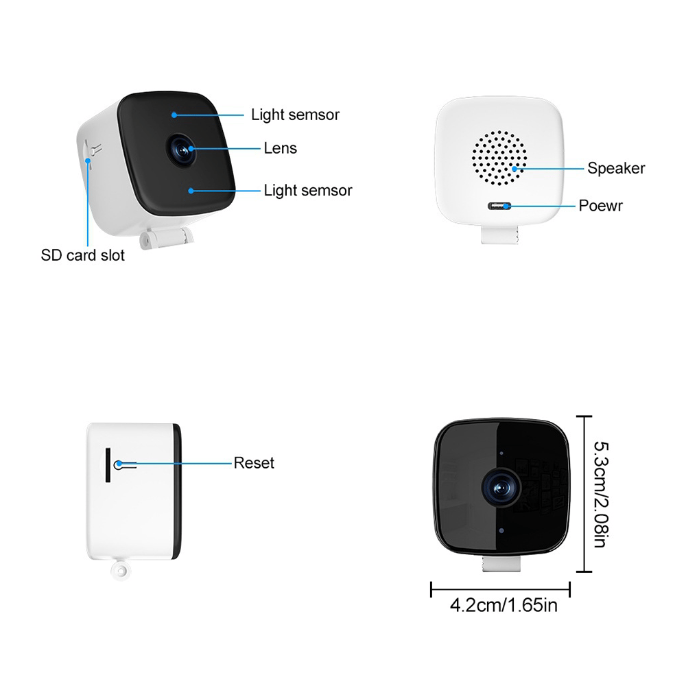 Smart Wi-Fi Indoor Security Camera