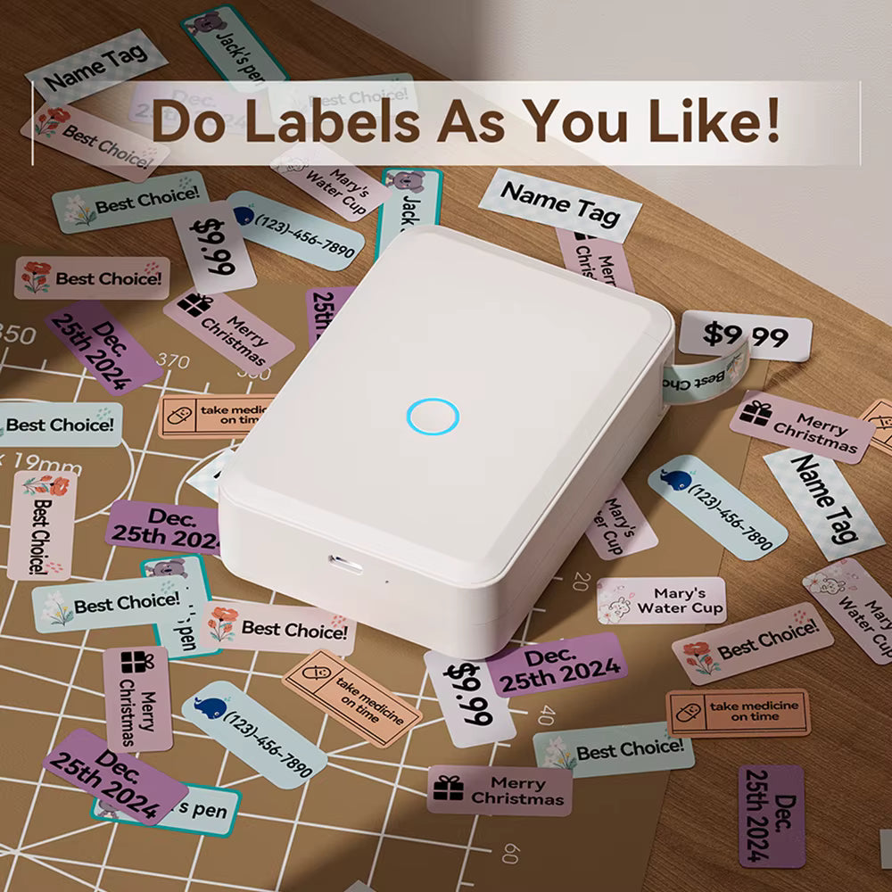 Portable Inkless Label Printe