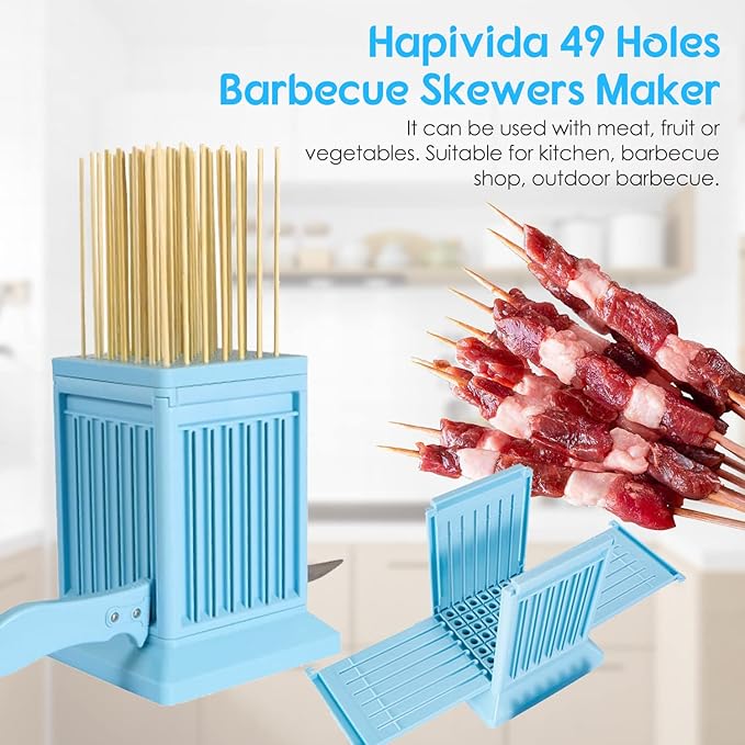 49 Holes Barbecue Skewers Maker