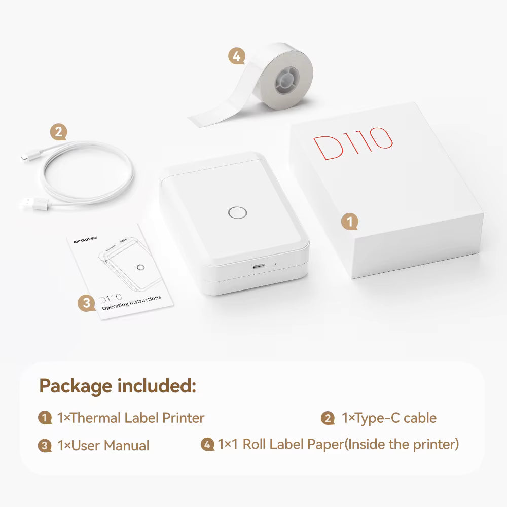 Portable Inkless Label Printe