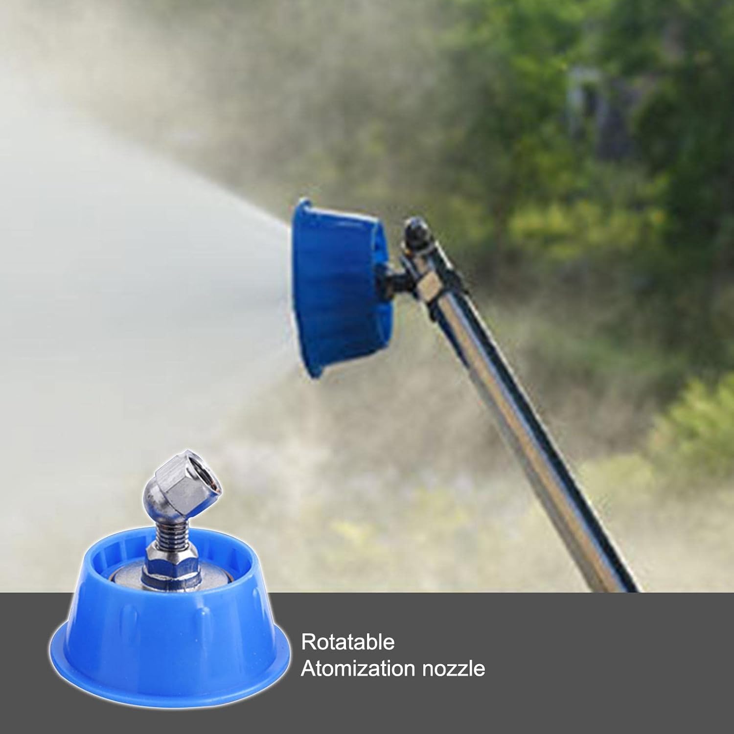 7 Hole High Pressure Windproof Sprayer & 360° Rotation