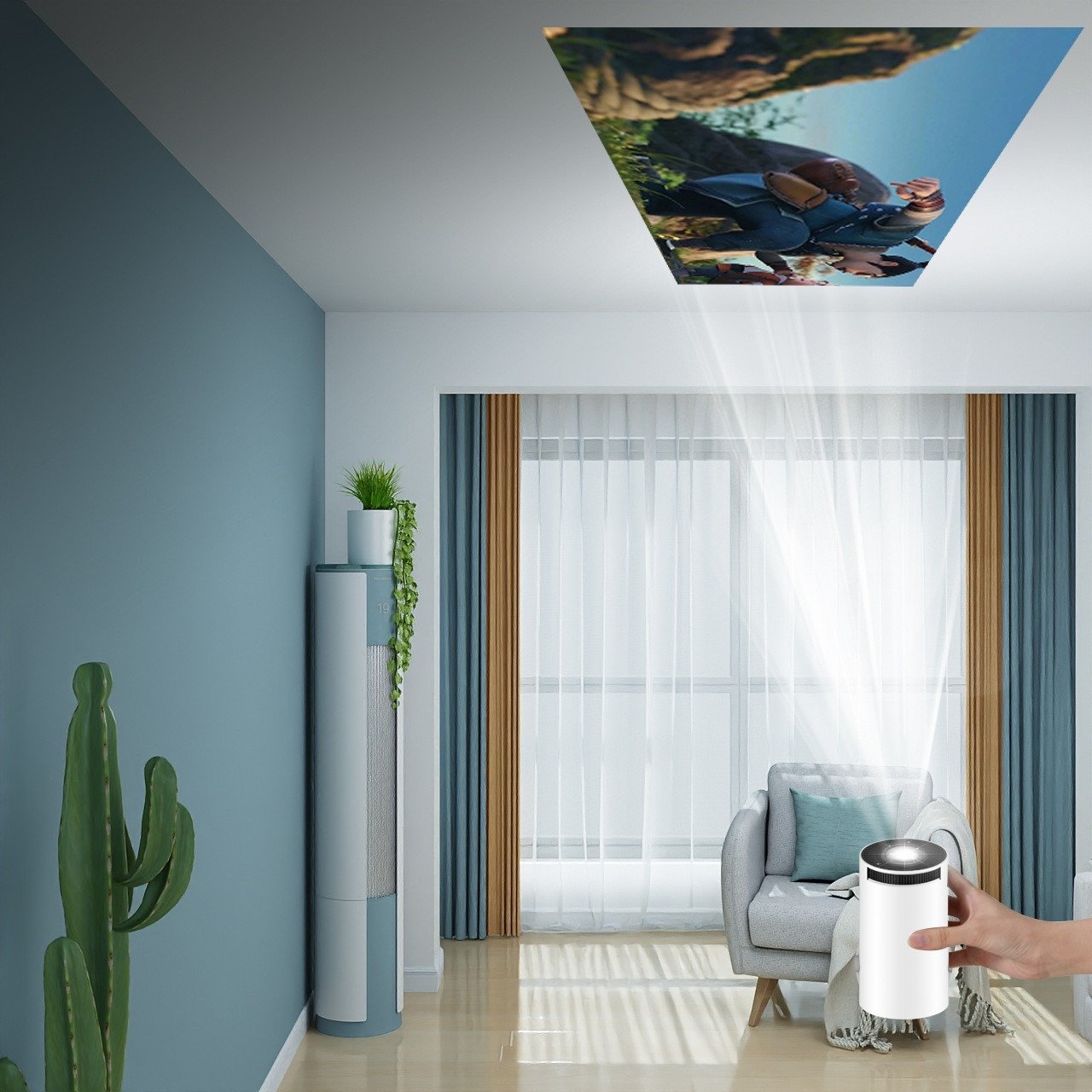 Smart Mini Projector – Bring the Theater to Your Home and Outdoors 🎬