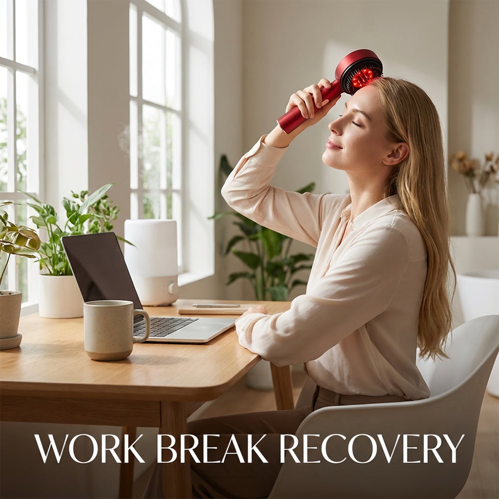 💆‍♀️ 3 in 1 Scalp Massager Hair Growth Hair Oil Applicator