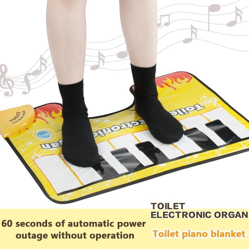 Toilet Piano Sound Pad - This is a great gag gift for all ages