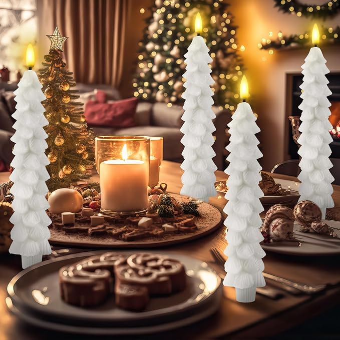 Flameless Taper Candles 🕯