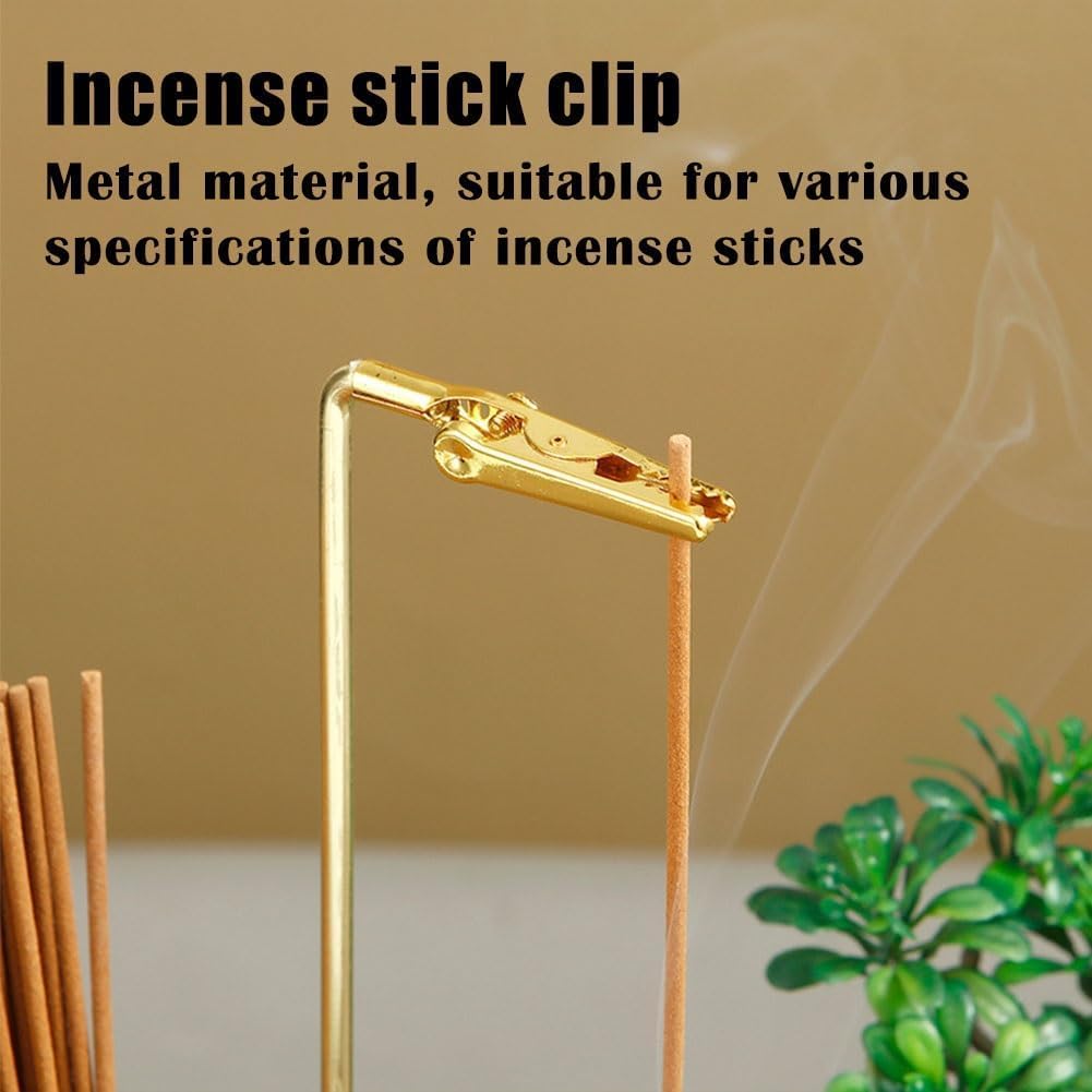 Wooden Base Incense Burner and Aromatic incense sticks🕯️