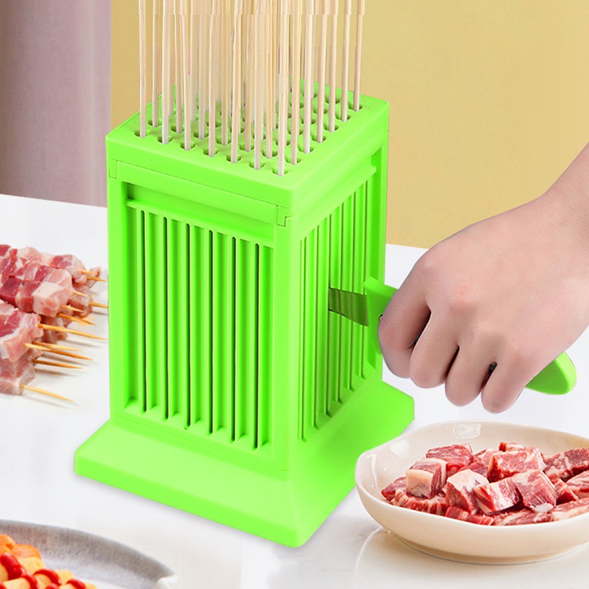 49 Holes Barbecue Skewers Maker