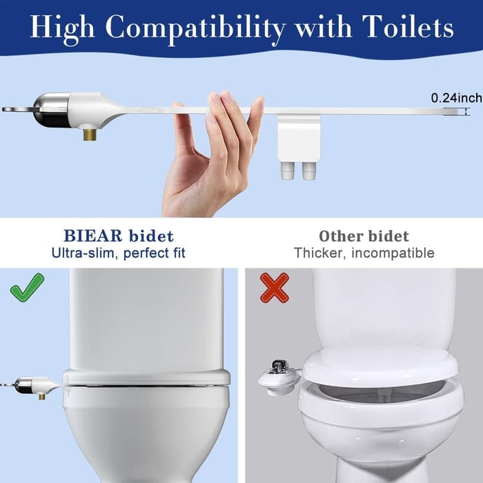Smart Toilet Flusher(Hot and cold temperatures can be adjusted freely)