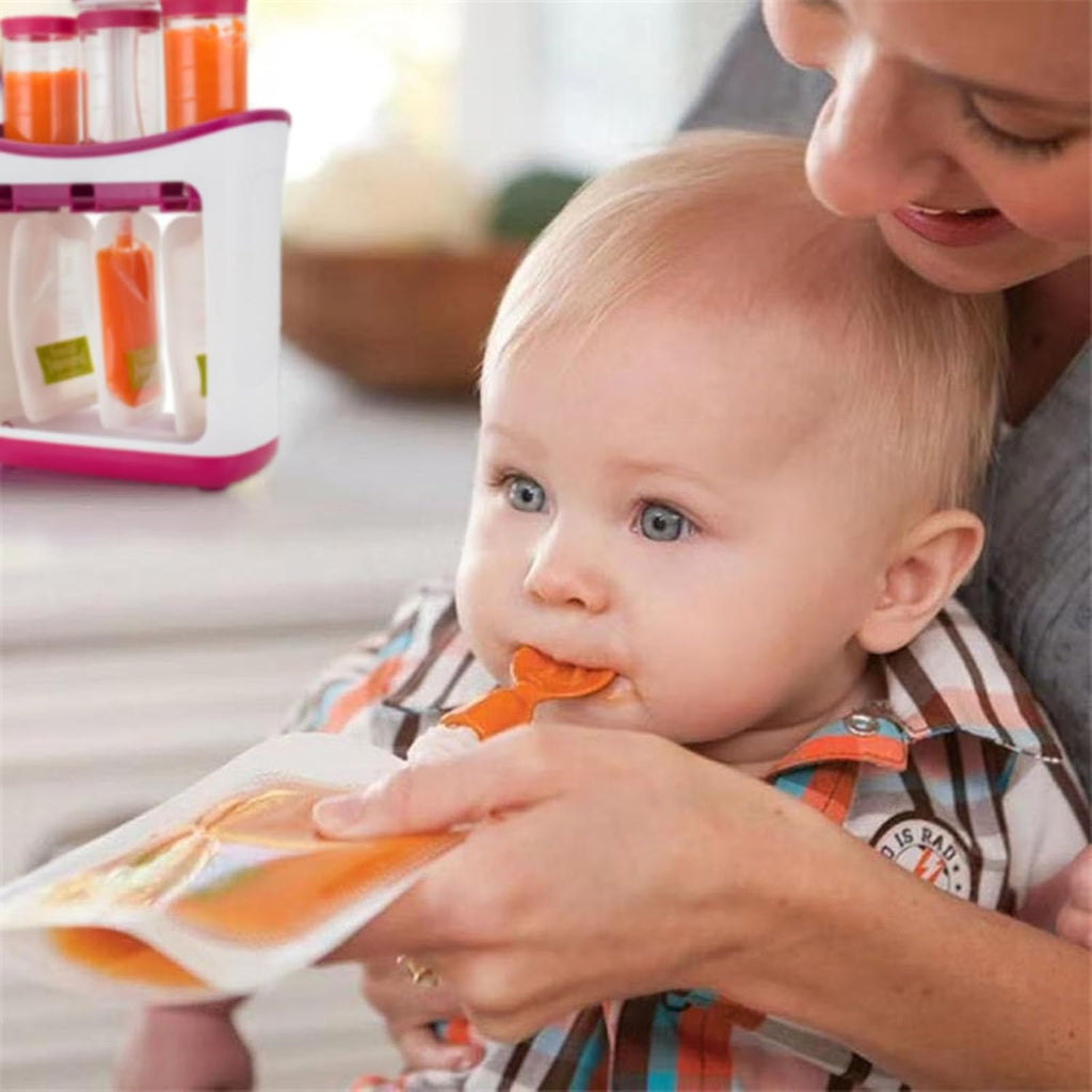 Baby Food Pouch Maker Squeeze Station