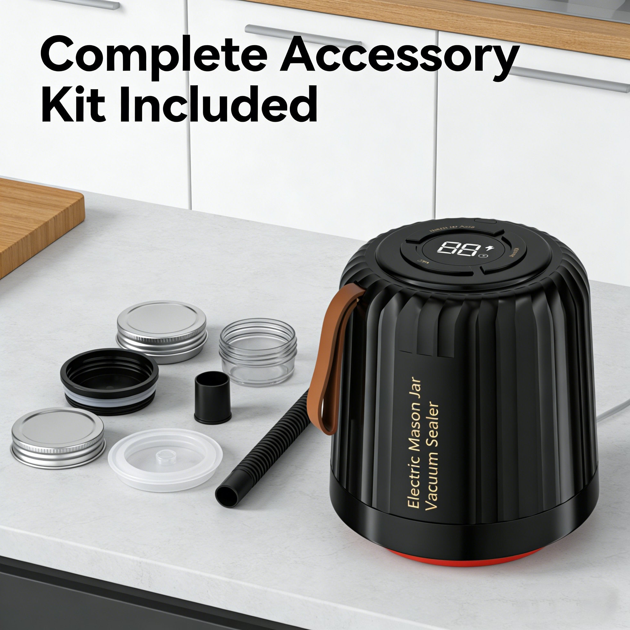Electric Mason Jar Vacuum Sealer Kit🥗